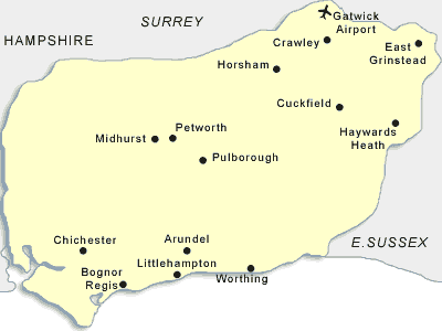 University Of Sussex Map